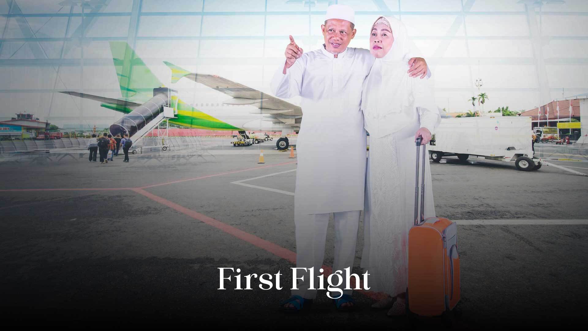 First time Umrah Flight