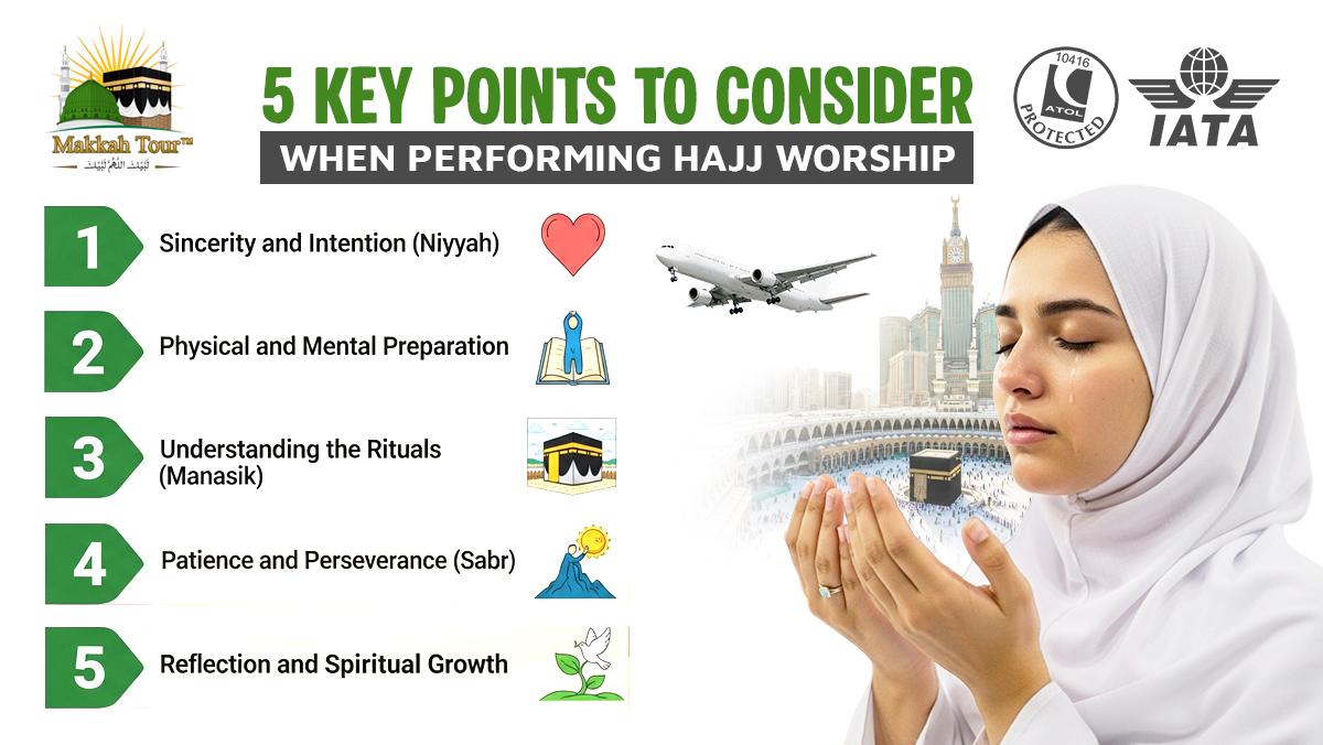 5 Key Points to Consider When Performing Hajj Worship