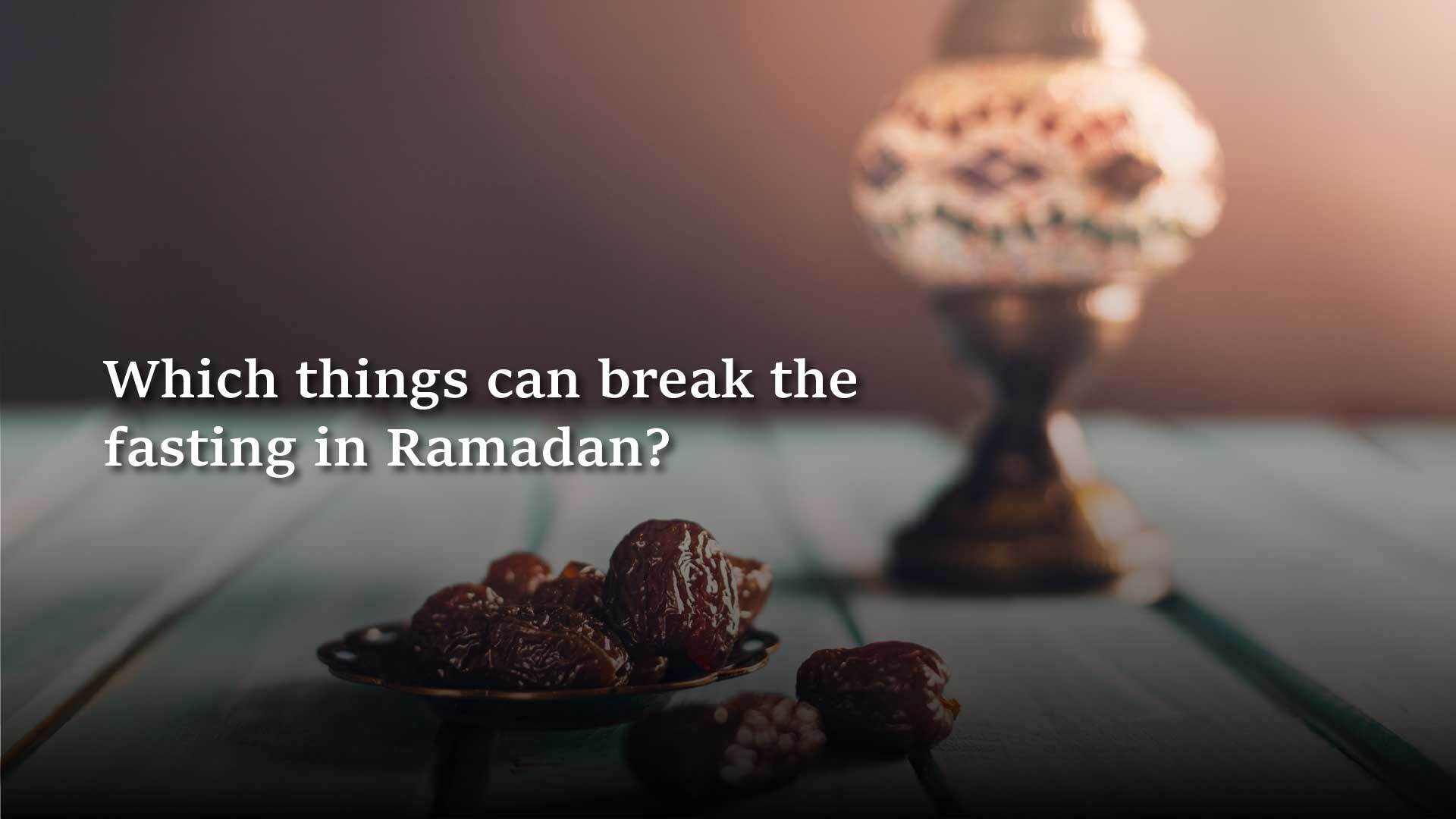 fasting in Ramadan