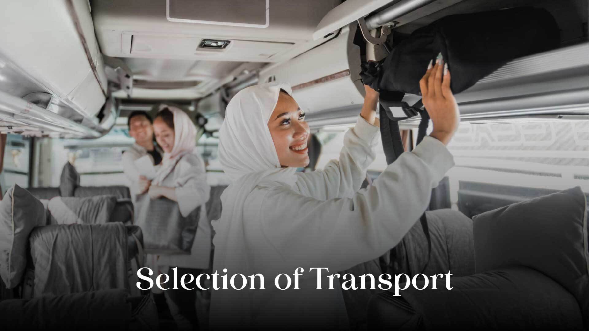 Transport during Umrah