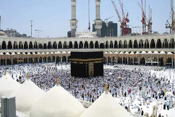 Beautiful Kaabah View in February